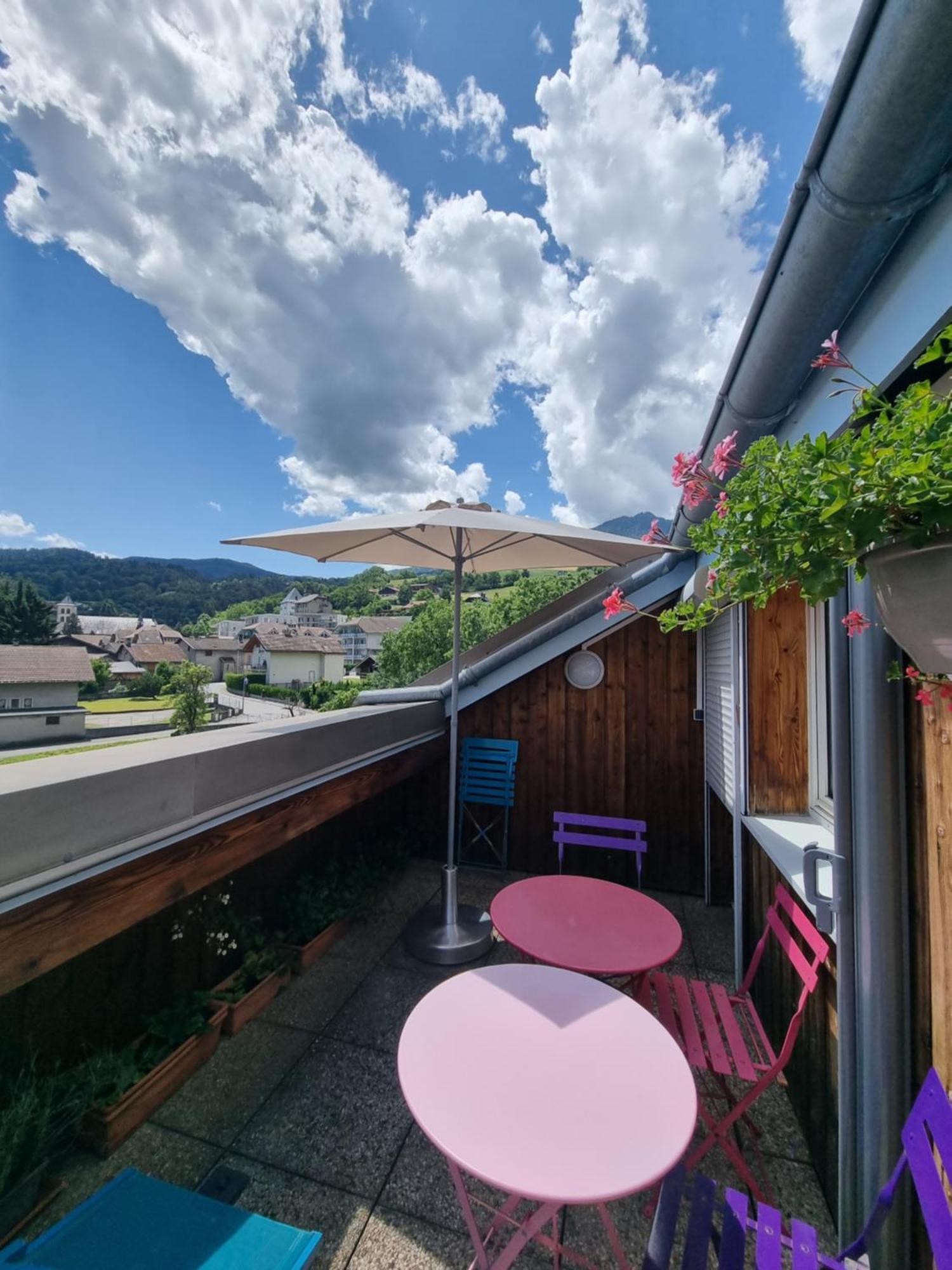 Apartmán Vue Magique Sallanches Exteriér fotografie